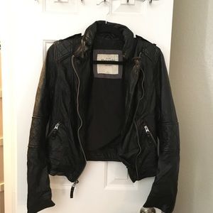 Abercrombie & Fitch Leather Jacket